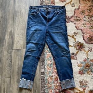 AE super hi-rise jegging crop